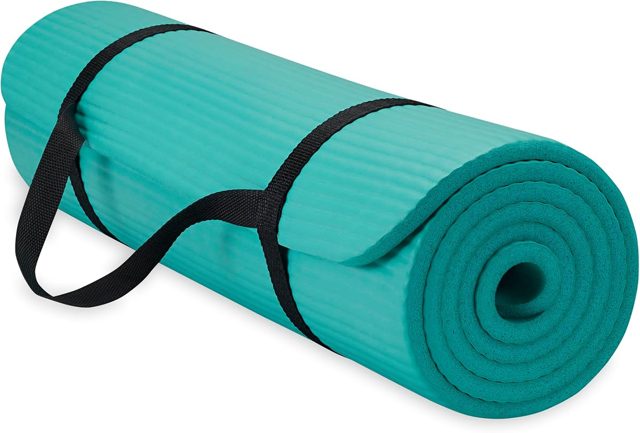 Gaiam Essentials Thick Yoga Mat