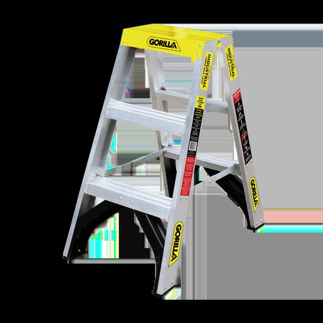 Gorilla Ladders 3-Step Steel Step Stool