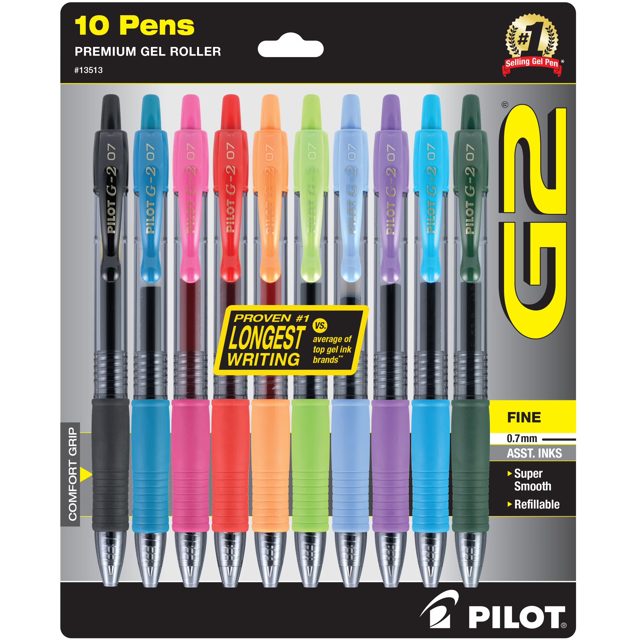 Pilot G2 Gel Pens (20-Pack)