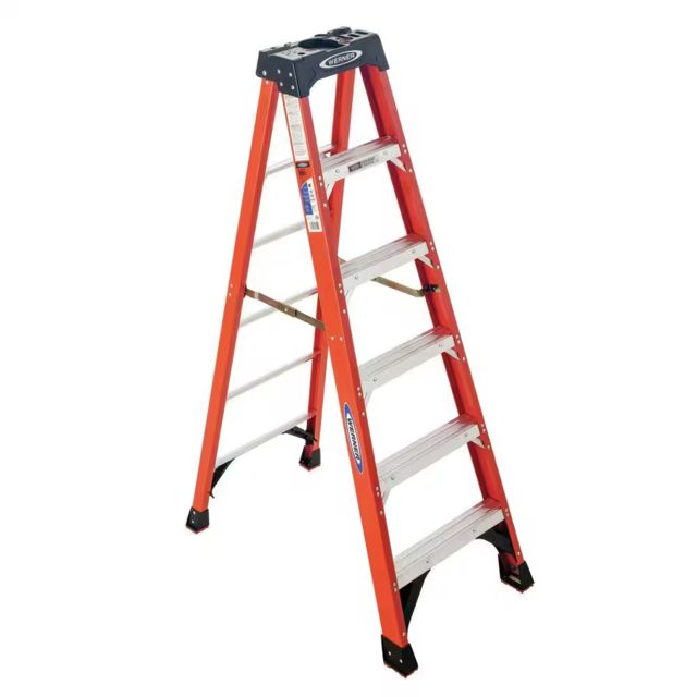 Werner 6ft Fiberglass Step Ladder